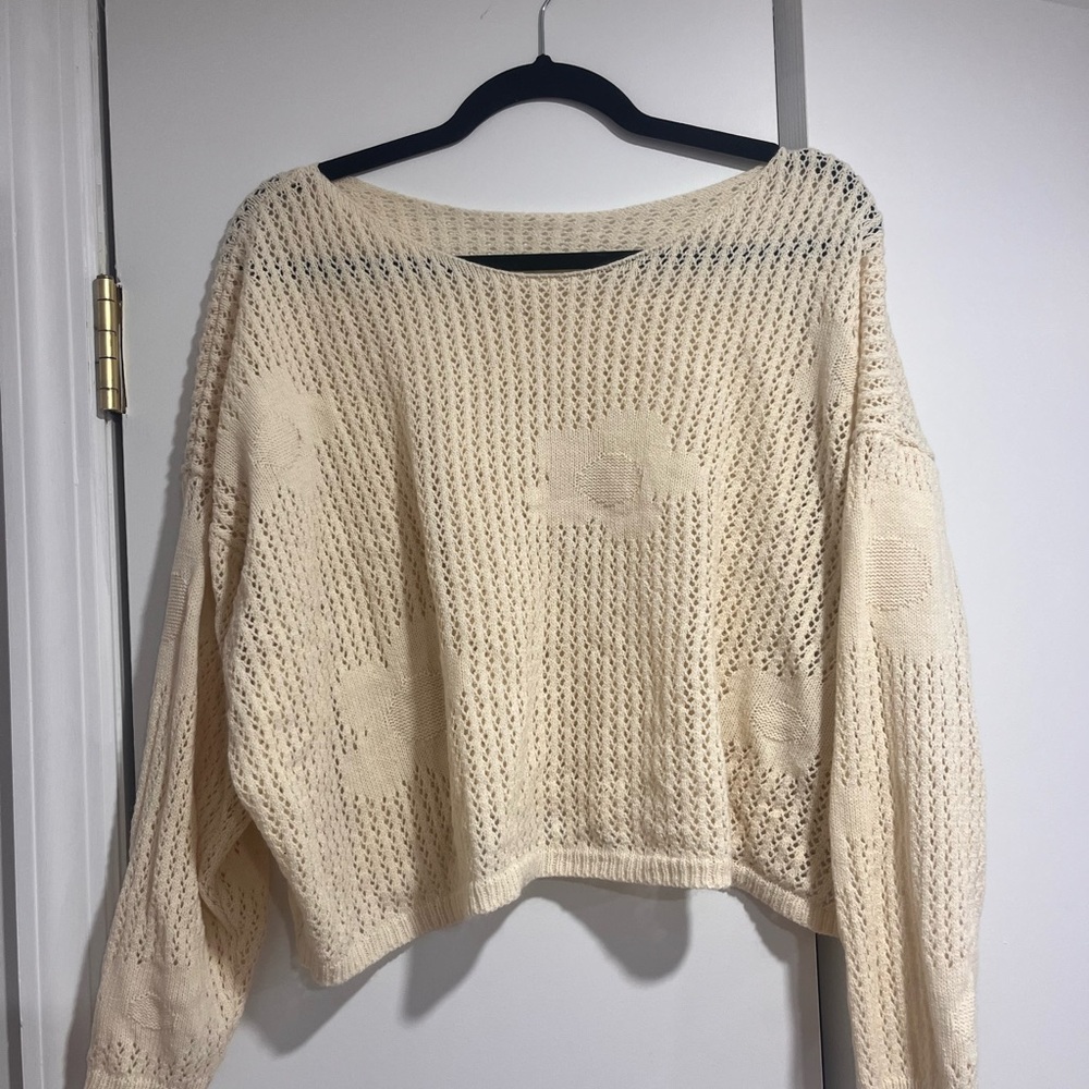 Cider Cream Knit Women's Sweater